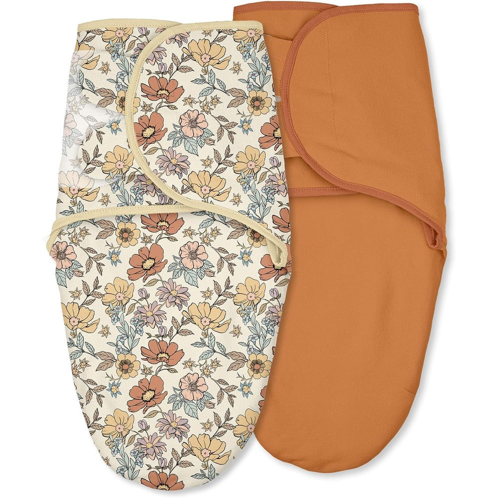 Civarua Kids organic cotton baby swaddle front view