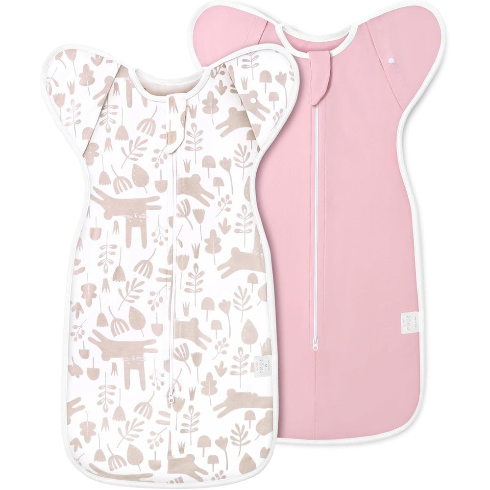 Anyedde 2-Pack Newborn Swaddle Sleep Sack front view