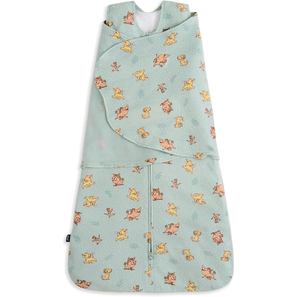 Halo 100% Cotton Sleepsack Swaddle Lion King Friends front view