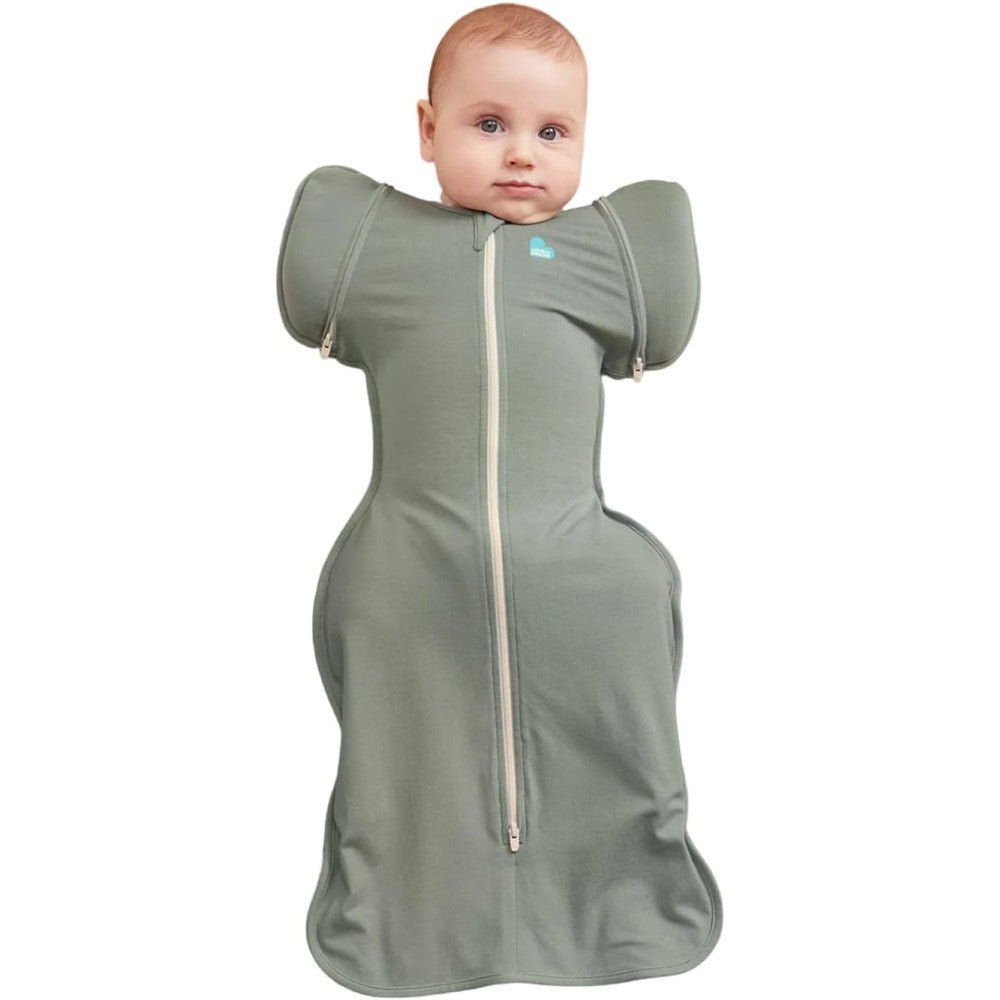 Love To Dream Swaddle Up Transition Bag in Deep Olive front view