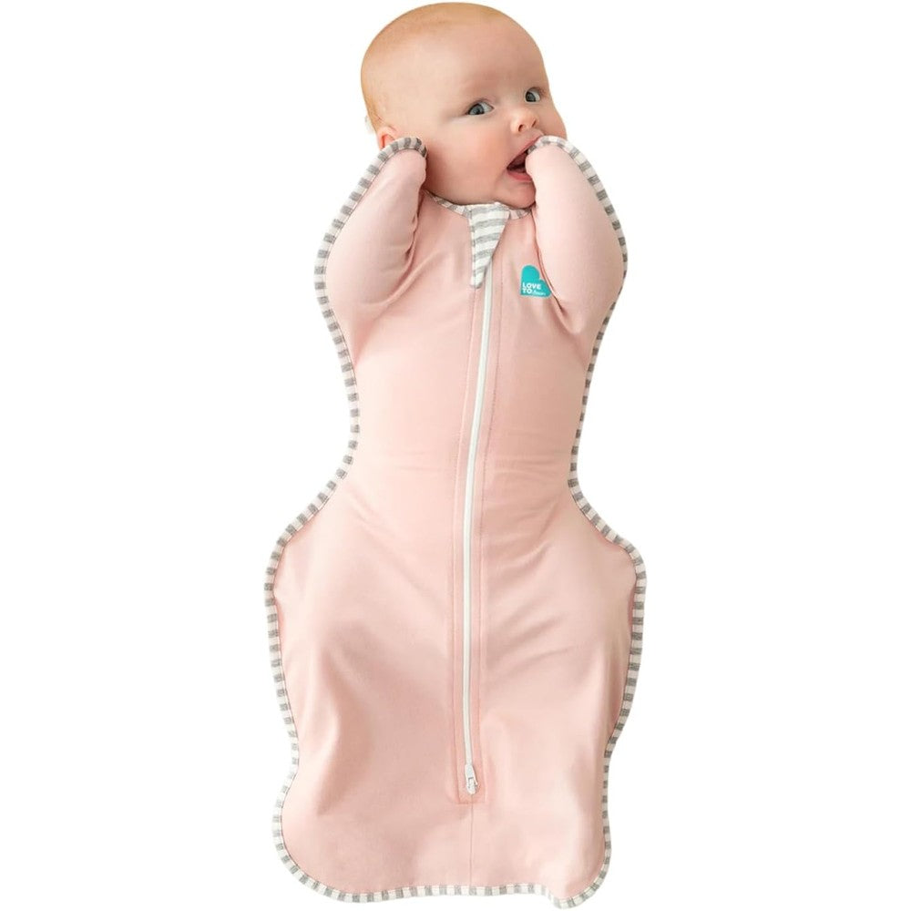 Love To Dream Swaddle Up Dusty Pink front view