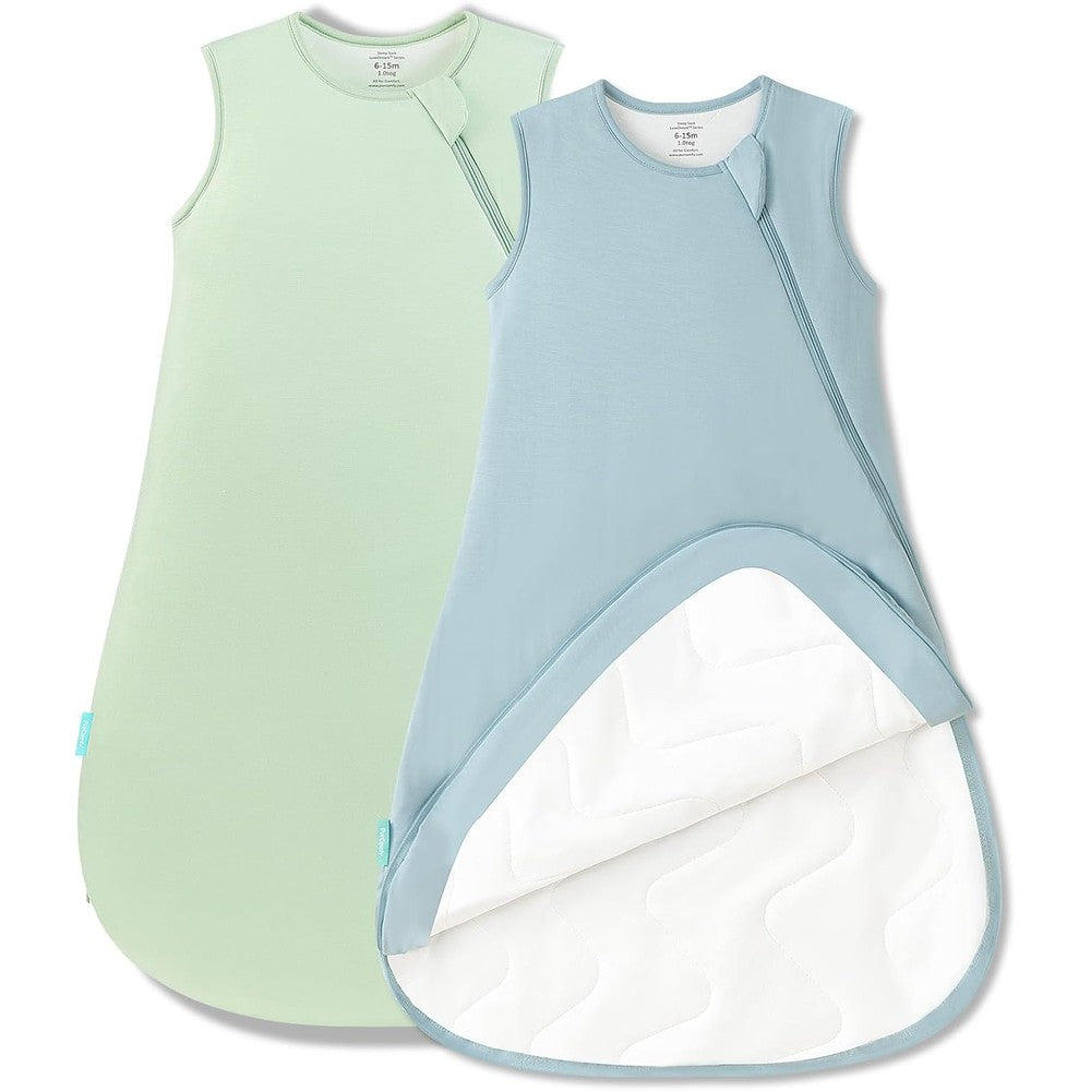 PurComfy Supersoft bamboo viscose baby sleep sack front view