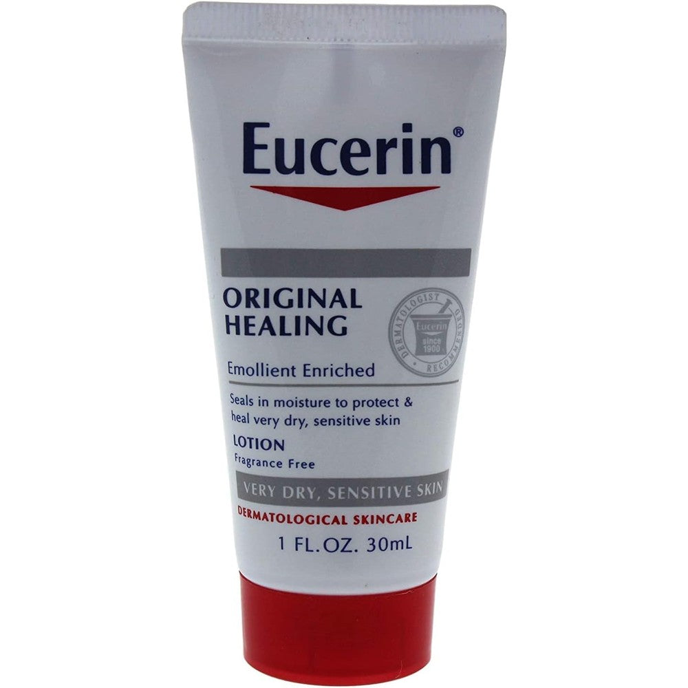 Eucerin Dry Skin Therapy Original Moisturizing Lotion front view bottle