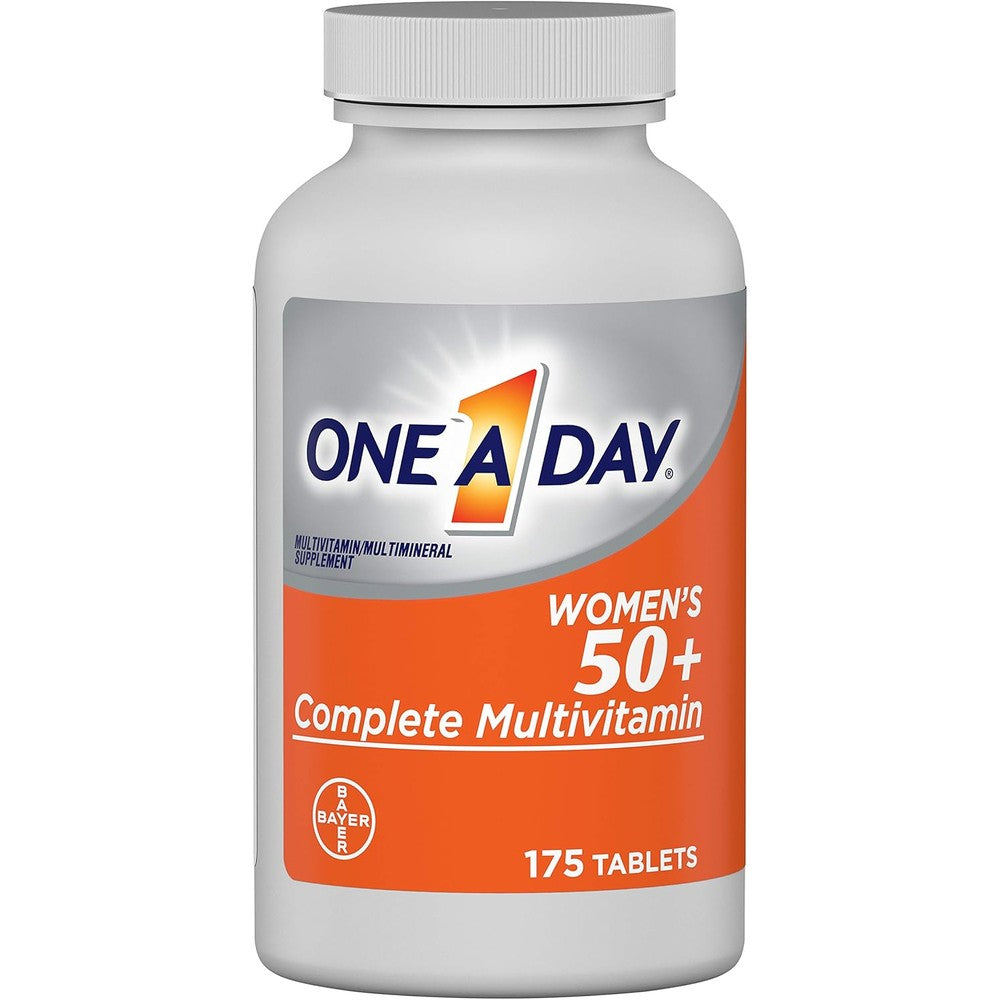 One A Day Womens 50 Plus Multivitamins 175 Count bottle front view