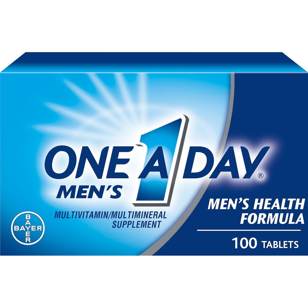 Golden Health Thrive One A Day Men Health Formula multivitamin bottle front view showcasing authentic USA imported packaging.