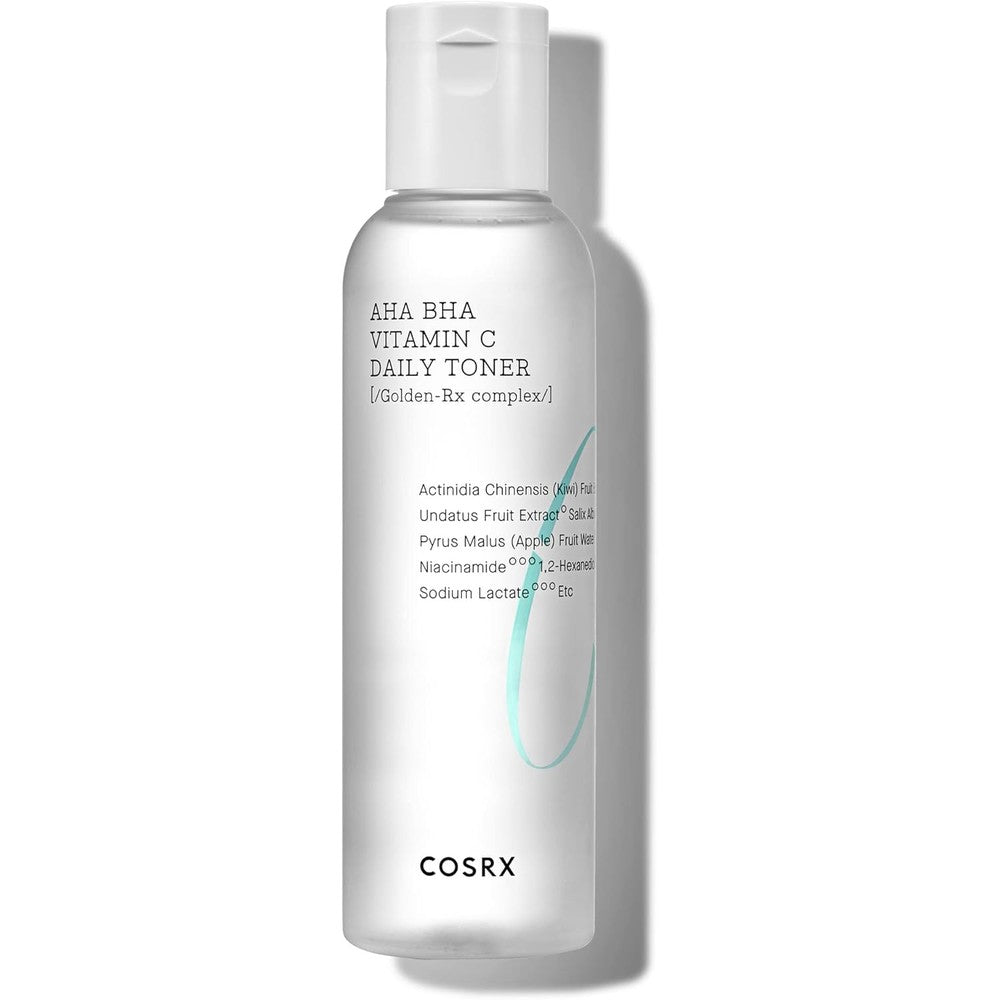 COSRX Refresh ABC Daily Toner 150ml front view bottle showcasing the exfoliating fluid packaging.