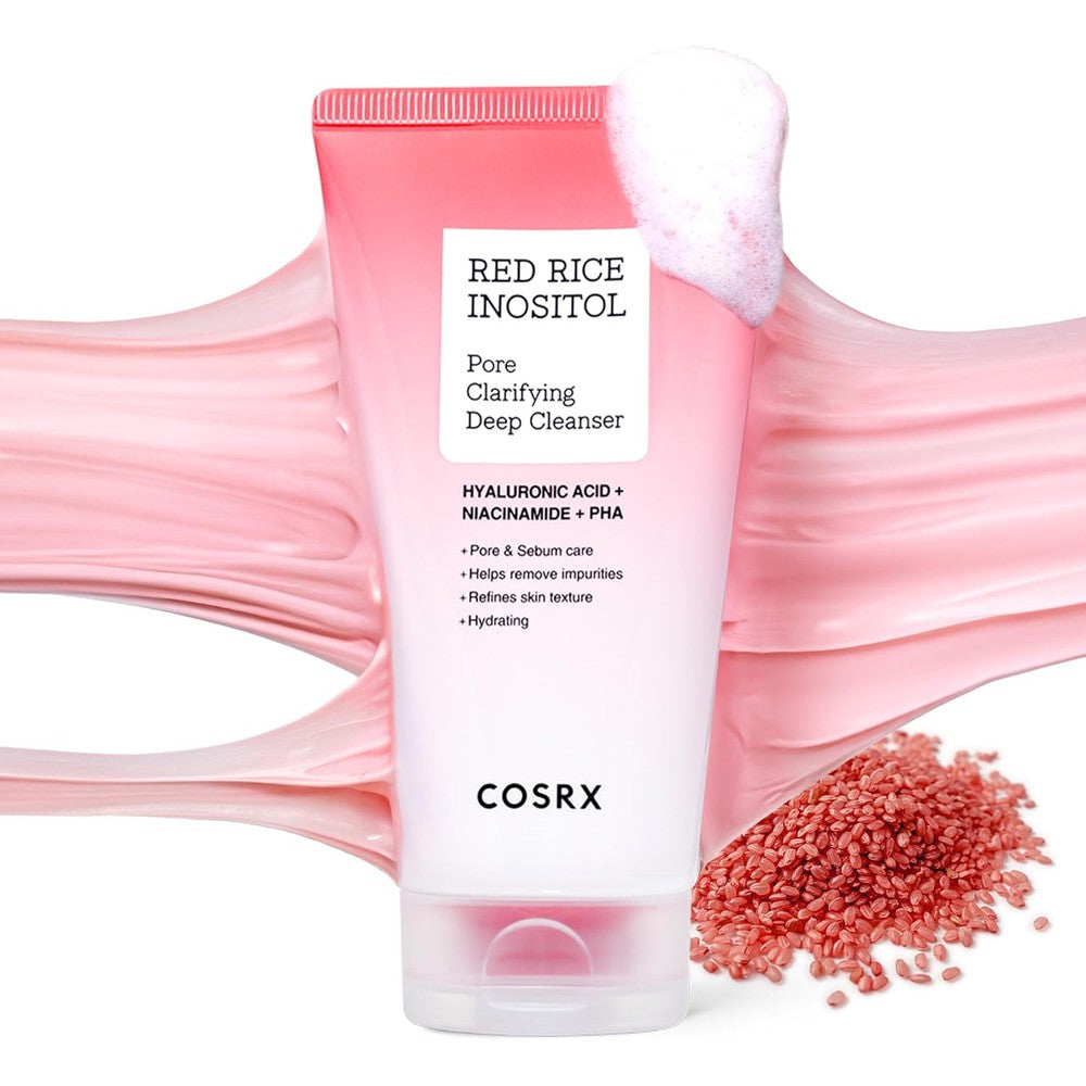 COSRX Low pH Pore Deep Cleanser front view packaging on a clean background.