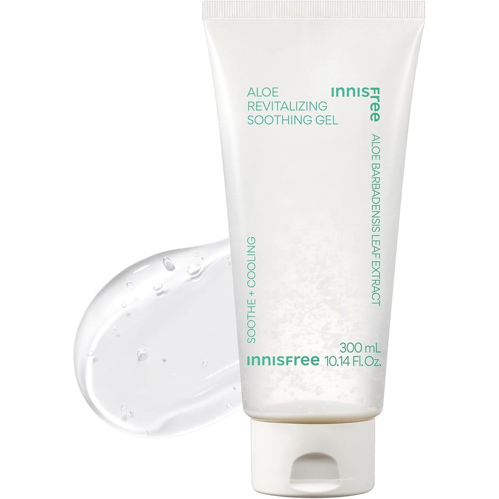 Innisfree Aloe Vitalizing Soothing Gel front view authentic packaging