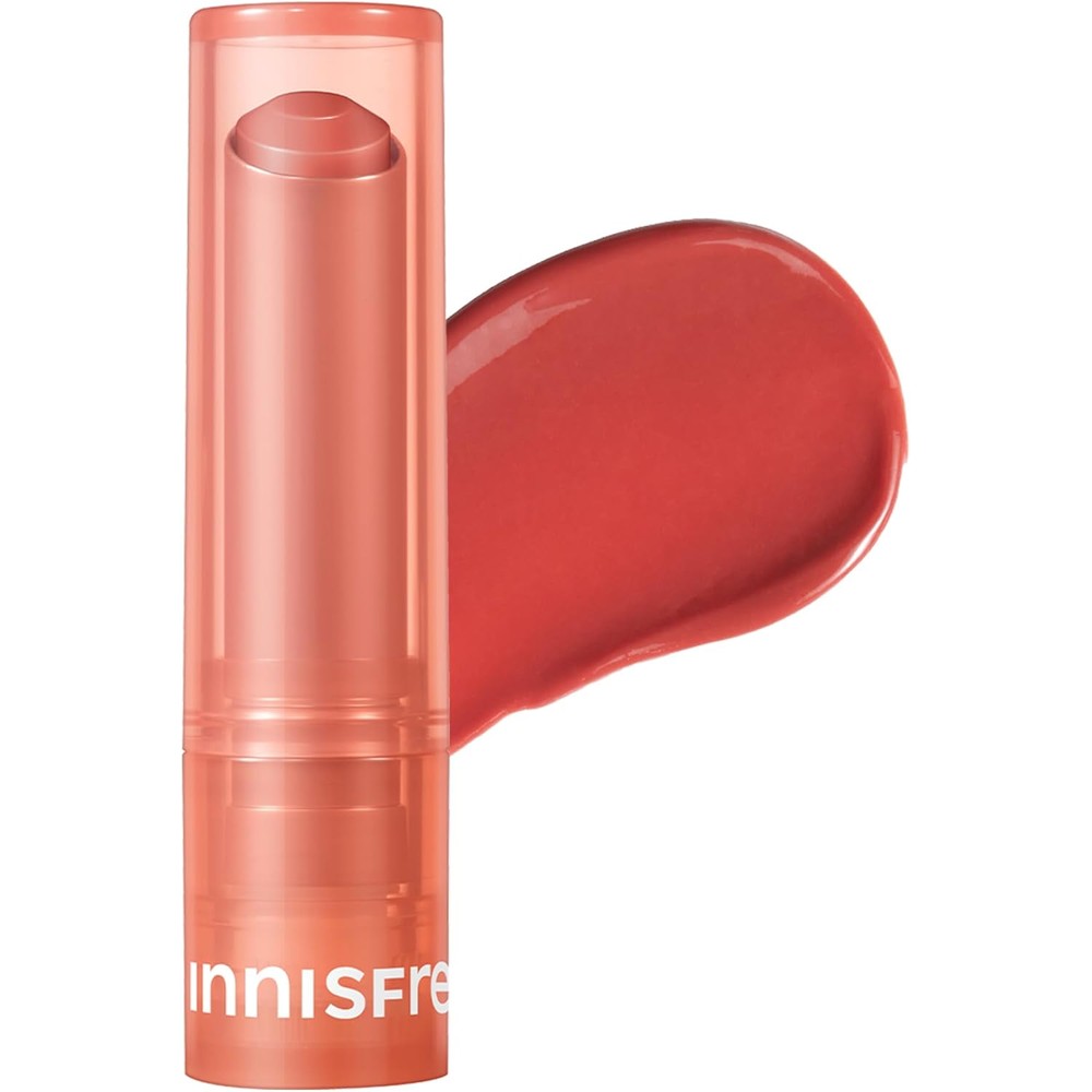 Innisfree Dewy Tint Lip Balm front view displaying the authentic Korean hydrating packaging