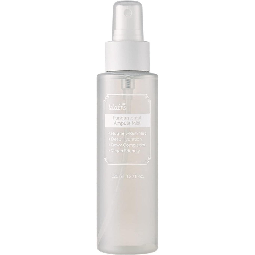Dear Klairs Fundamental Ampoule Mist bottle front view