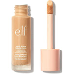 E.l.f. Halo Glow Liquid Filter 5 Medium Tan bottle front view showing the liquid booster texture