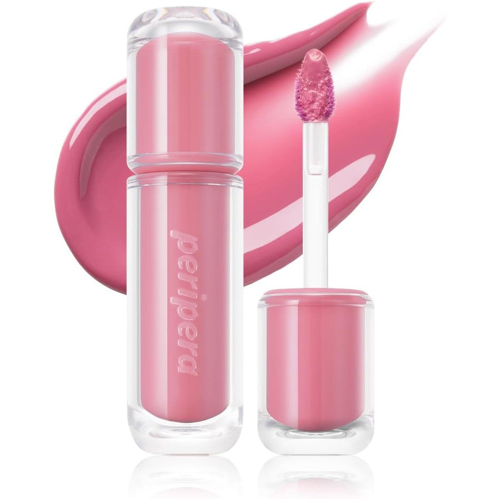 Peripera Mood Glowy Tint 10 Bare Pink front view showing authentic packaging