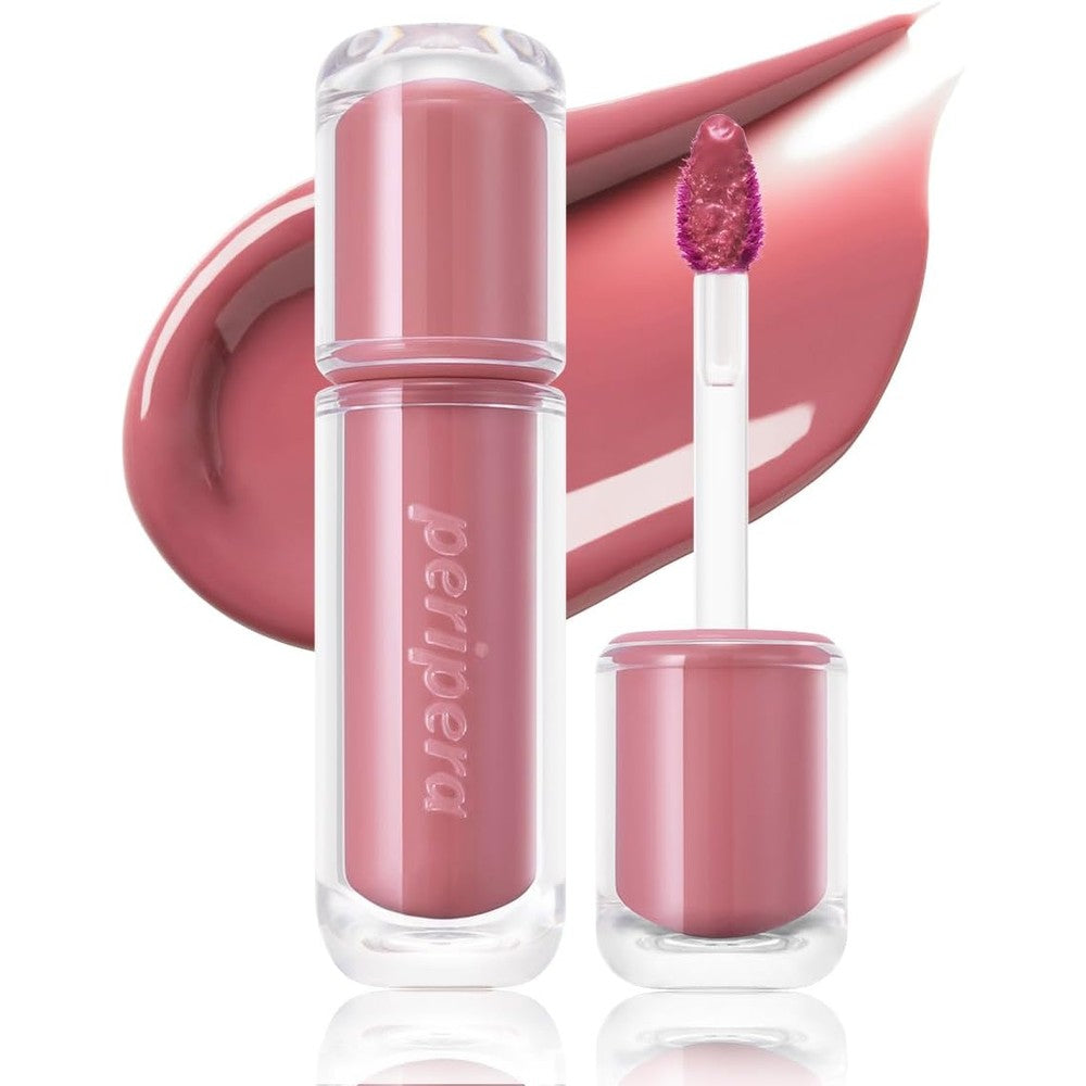 Peripera Mood Glowy Tint 14 Rosy Wish front view showcasing the packaging.