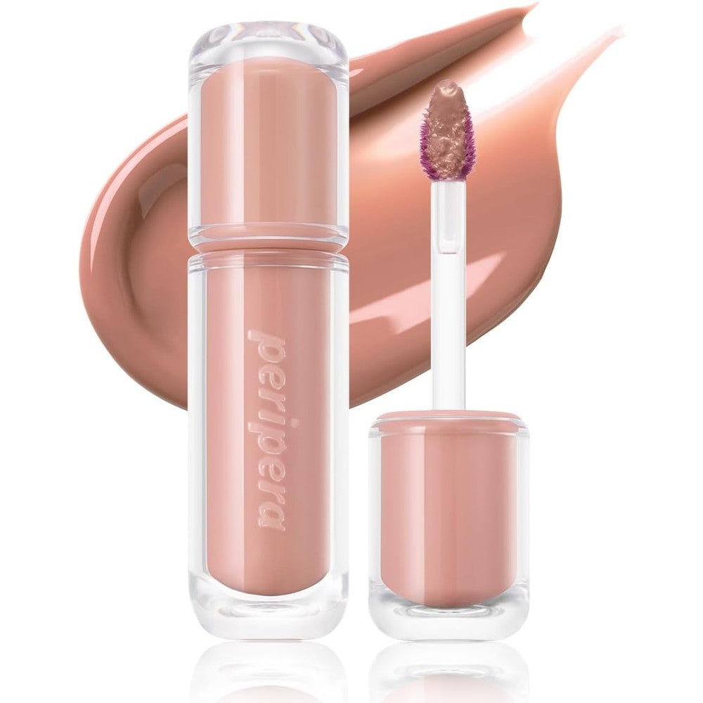 Peripera Mood Glowy Tint front view showcasing the clear cylindrical container.