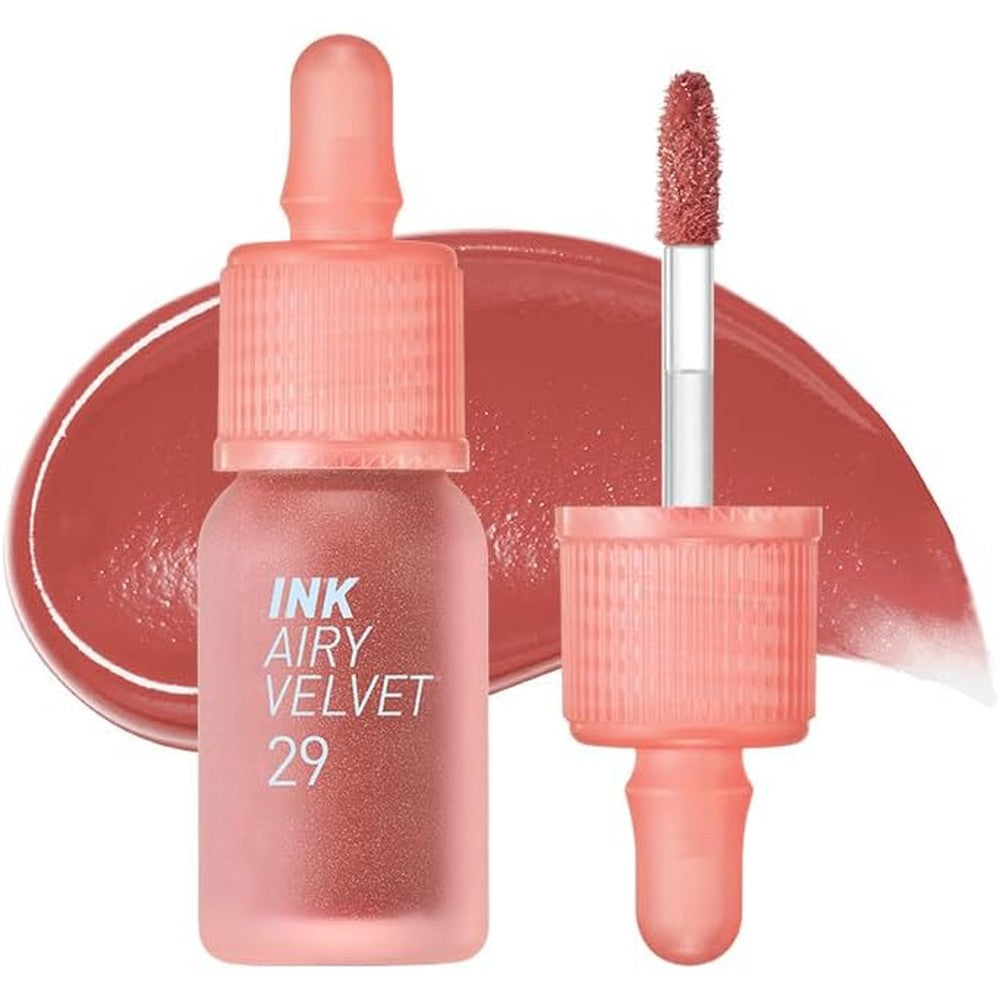 Peripera Ink Airy Velvet Lip Tint front view showing the 029 What Are You Fig packaging.