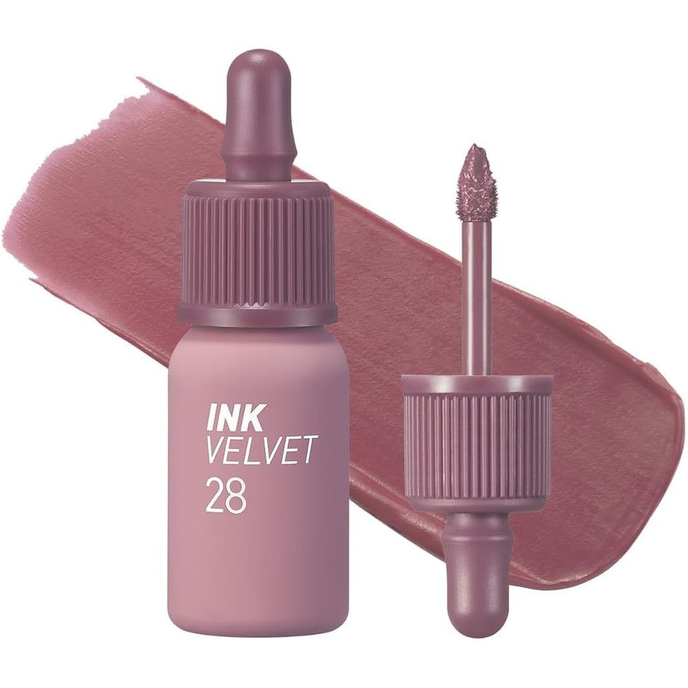 Peripera Ink the Velvet Lip Tint 028 Mauveful Nude front view bottle