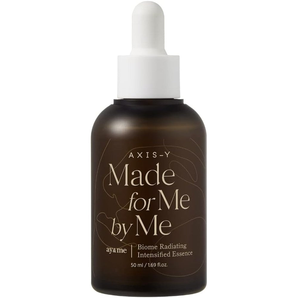 AXIS-Y Biome Radiating Intensified Essence 50ml front view opaque dropper bottle authentic Korean skincare serum