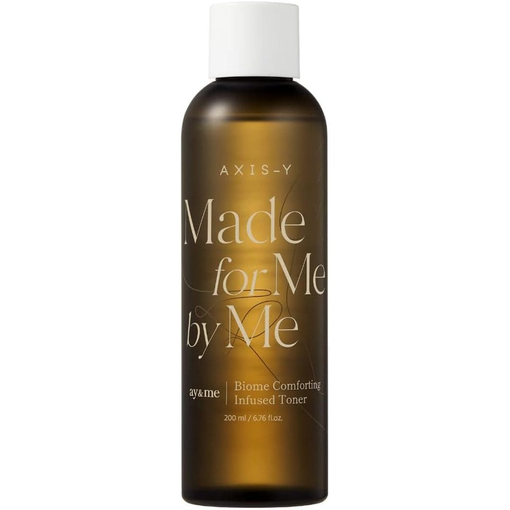 AXIS-Y Biome Comforting Infused Toner front view of the 200ml bottle highlighting the Korean skincare packaging