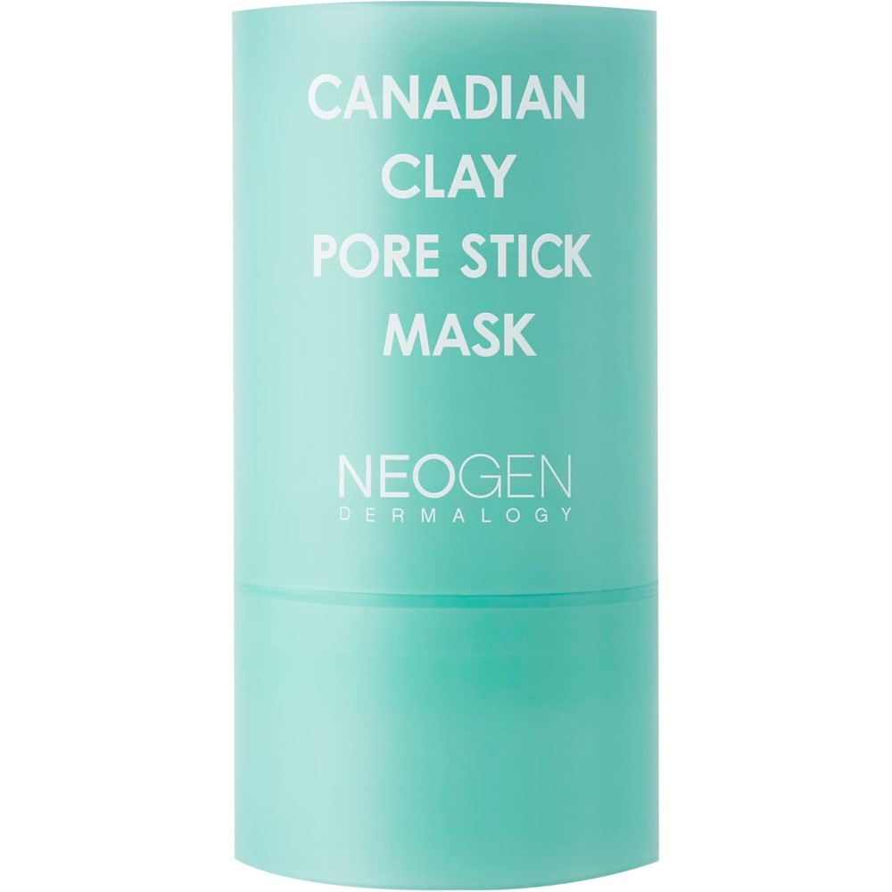 DERMALOGY by NEOGENLAB Canadian Clay Pore Stick Mask front view teal container clarifying Korean skincare