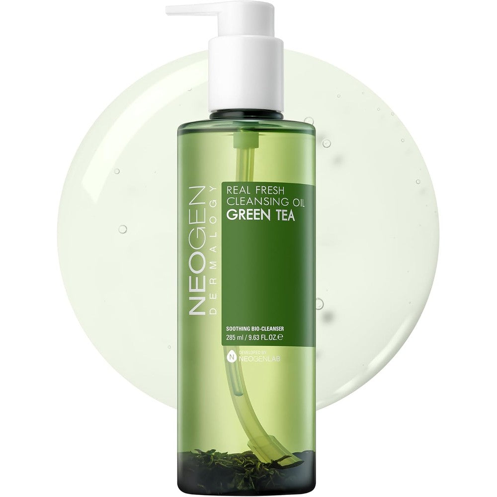 DERMALOGY by NEOGENLAB Real Fresh Cleansing Oil Green Tea front view bottle