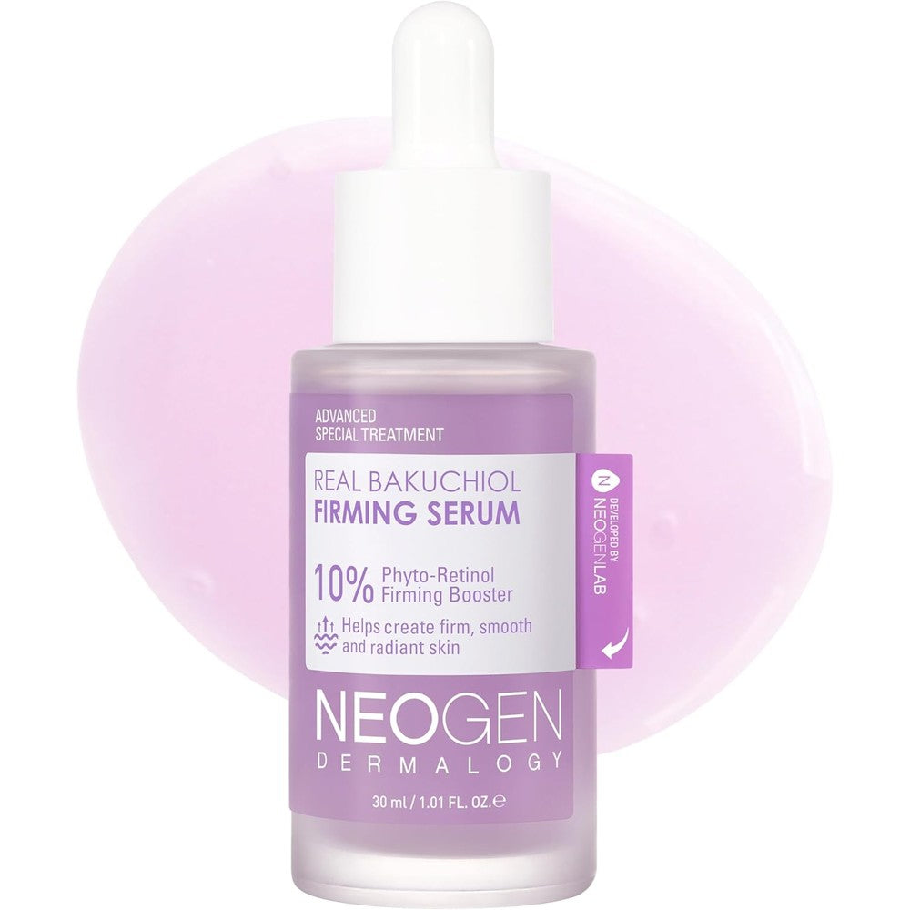 NEOGENLAB Dermalogy Real Bakuchiol Firming Serum front view bottle for anti aging care