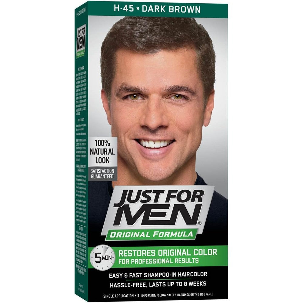 Just For Men Original Formula Dark Brown front view packaging