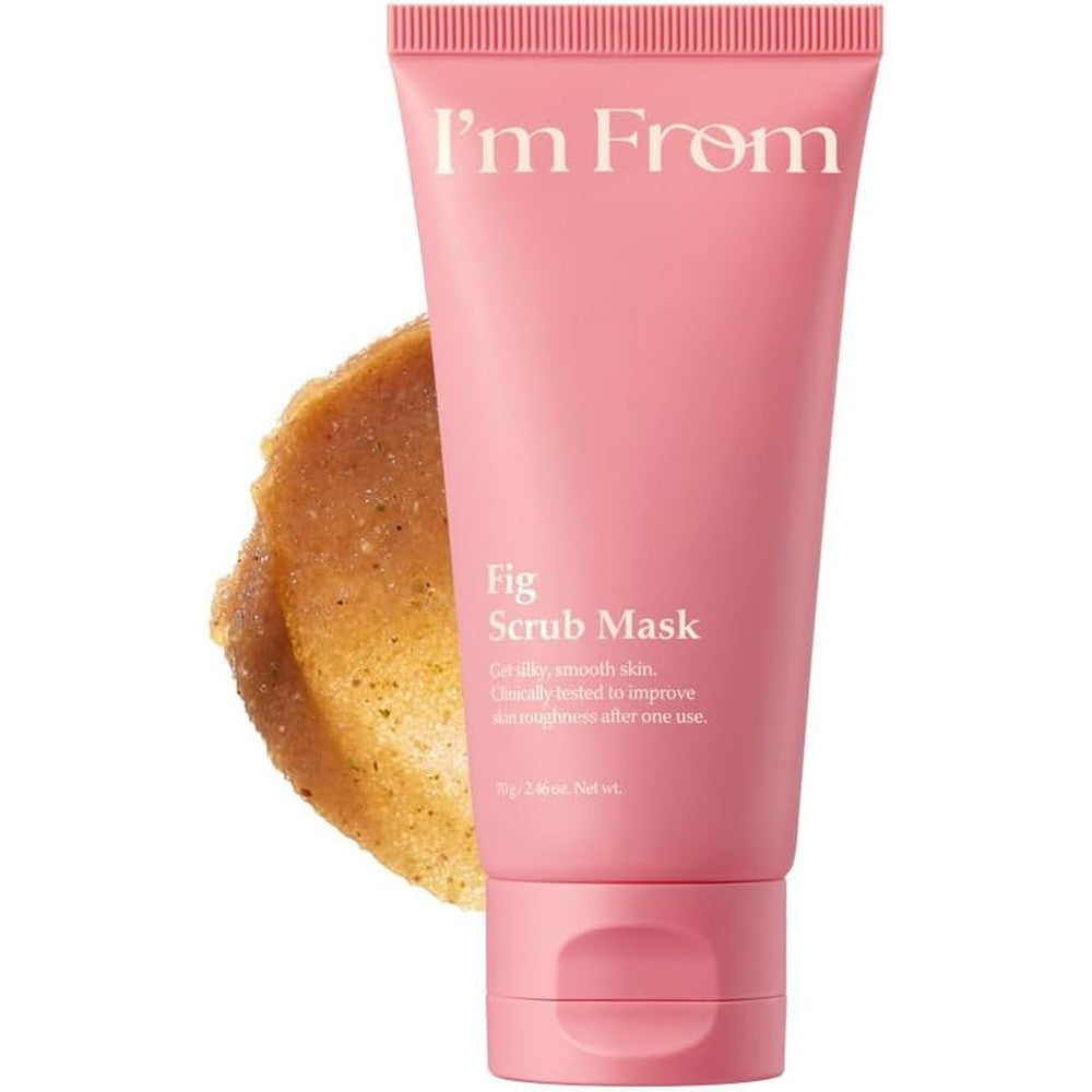 I'm From Fig Scrub Mask Daily Soft Exfoliating Face And Body Mask For All Skin Types Seventy Grams Two Point Three Seven Fluid Ounces