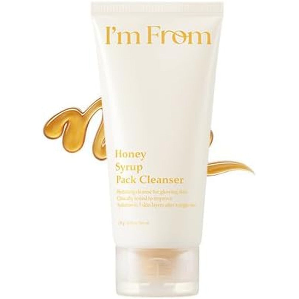 I'm From Honey Syrup Pack Cleanser Mask To Foam Hydrating Facial Cleanser For Glass Skin Glow 120 Grams