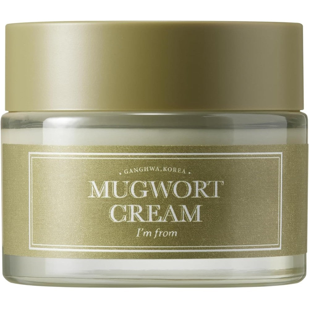 Im From Mugwort Cream Soothing Face Moisturizer With Seventy Three Percent Mugwort Extract For Sensitive Skin Fifty Grams