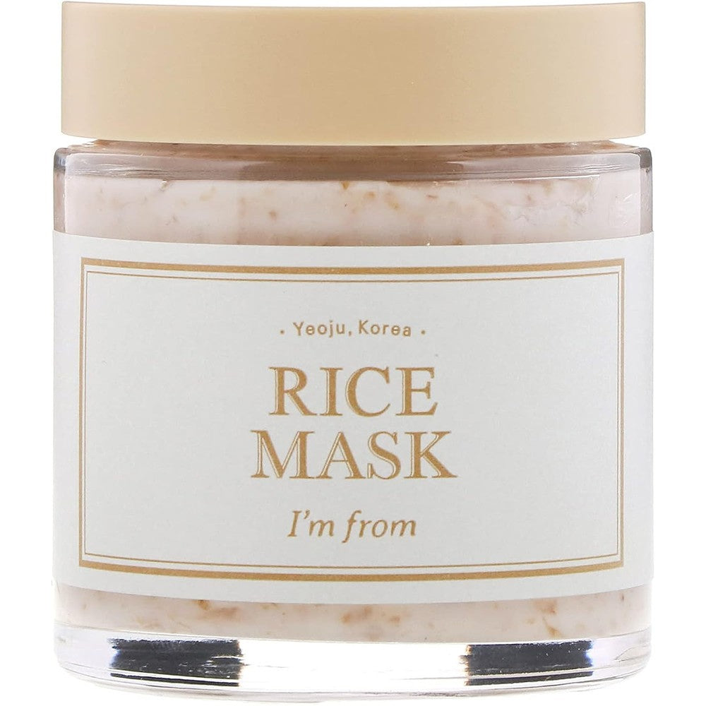 I'm From Rice Mask Gentle Exfoliating Wash Off Facial Mask For Dull And Rough Skin Three Point Eighty Eight Ounce