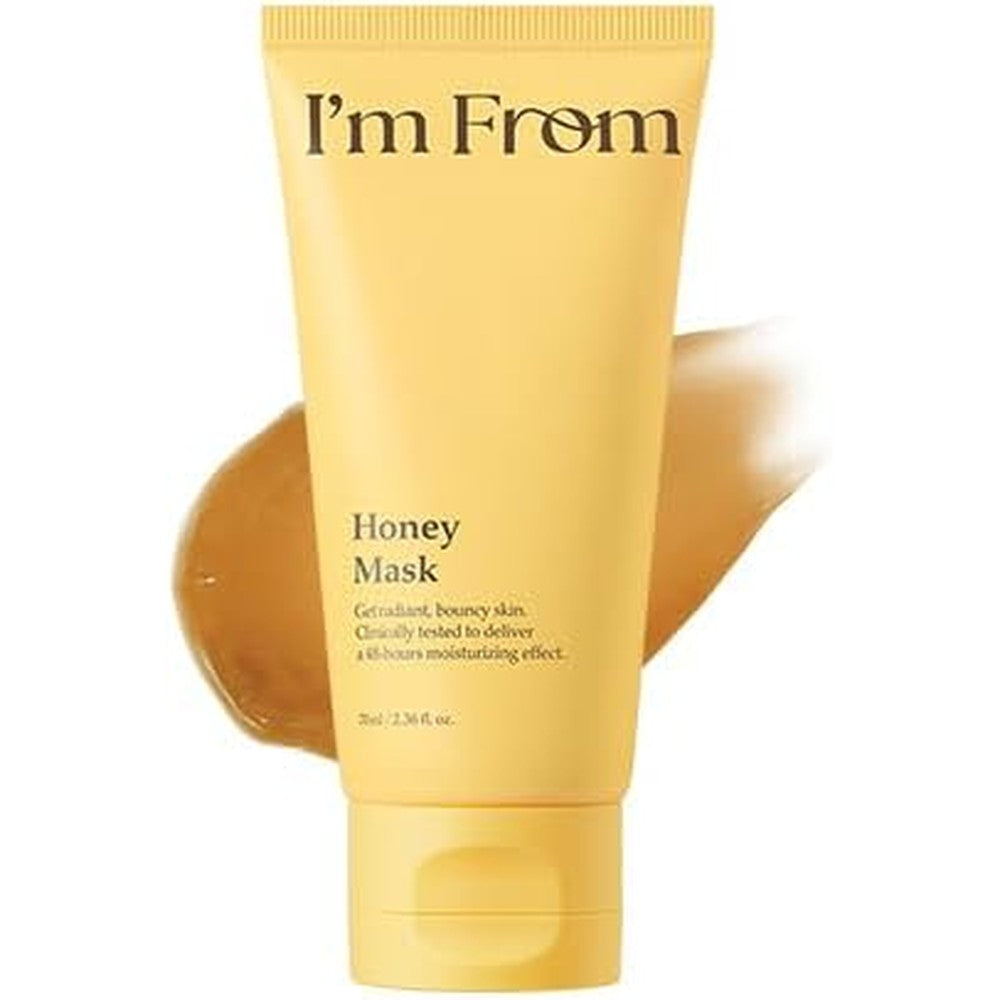 I'm From Honey Mask Deep Nourishing Wash Off Face Mask For Glass And Dewy Glow Skin 2.37 Fluid Ounce