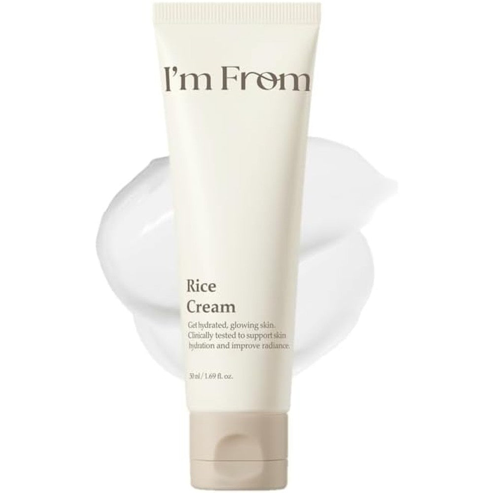 I'm From Rice Cream Hydrating Face Moisturizer with Rice Water and Ceramide for Dry and Combination Skin 1.69 Fluid Ounce