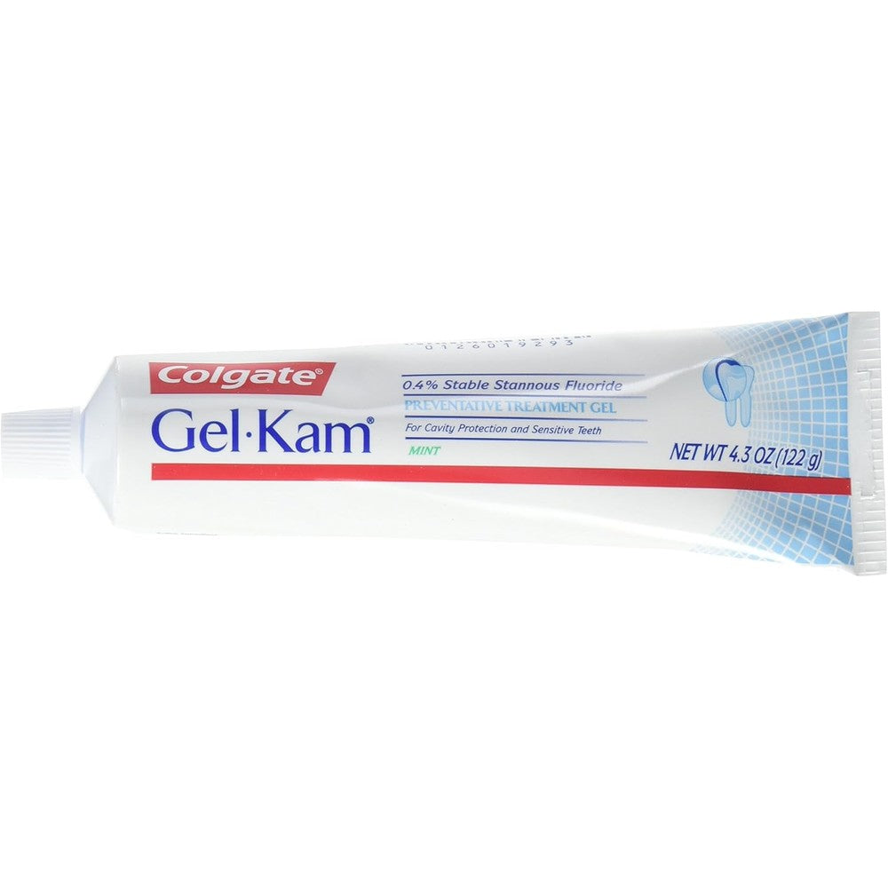 Colgate Gel-Kam Fluoride Preventive Treatment Gel Mint Flavor 4.30 Ounce Tube 1 Pack