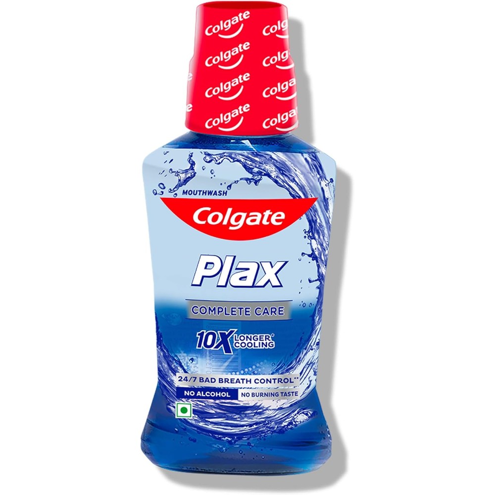Colgate Plax Complete Care Antibacterial Alcohol Free Mouthwash Peppermint Flavor 250ml