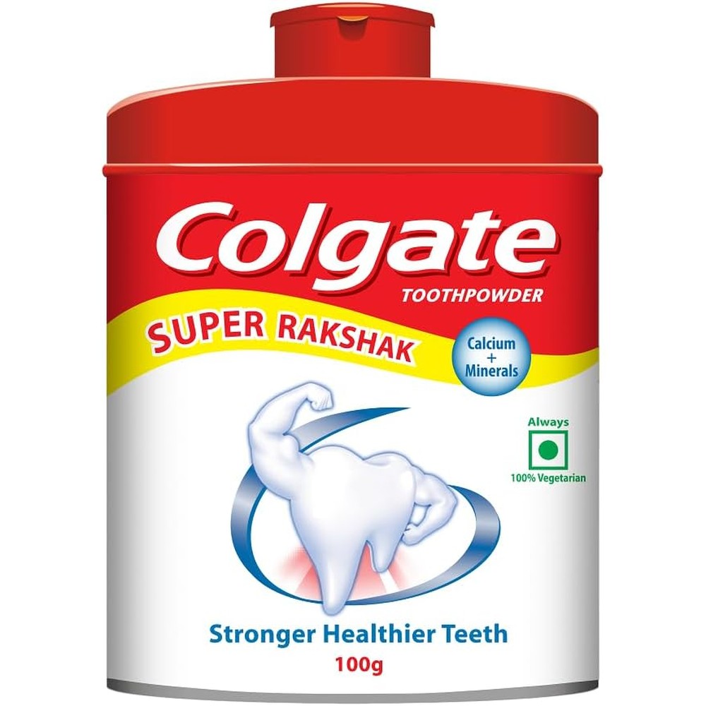 Colgate Cavity Protection Toothpowder With Calcium And Minerals Super Rakshak Formula For Stronger Teeth 100 Grams