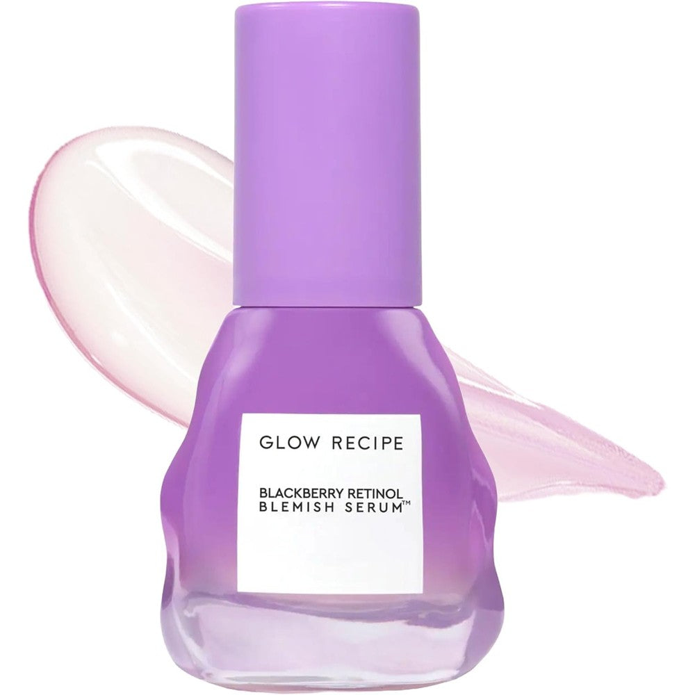 Glow Recipe Blackberry Retinol Blemish Serum bottle front view