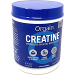 Orgain Micronized Creatine Monohydrate Unflavored Dietary Supplement 5 Grams Per Serving 1.48 Pounds