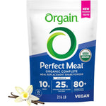 Orgain Perfect Meal Organic Vegan Meal Replacement Protein Powder Vanilla 2.16 Pound