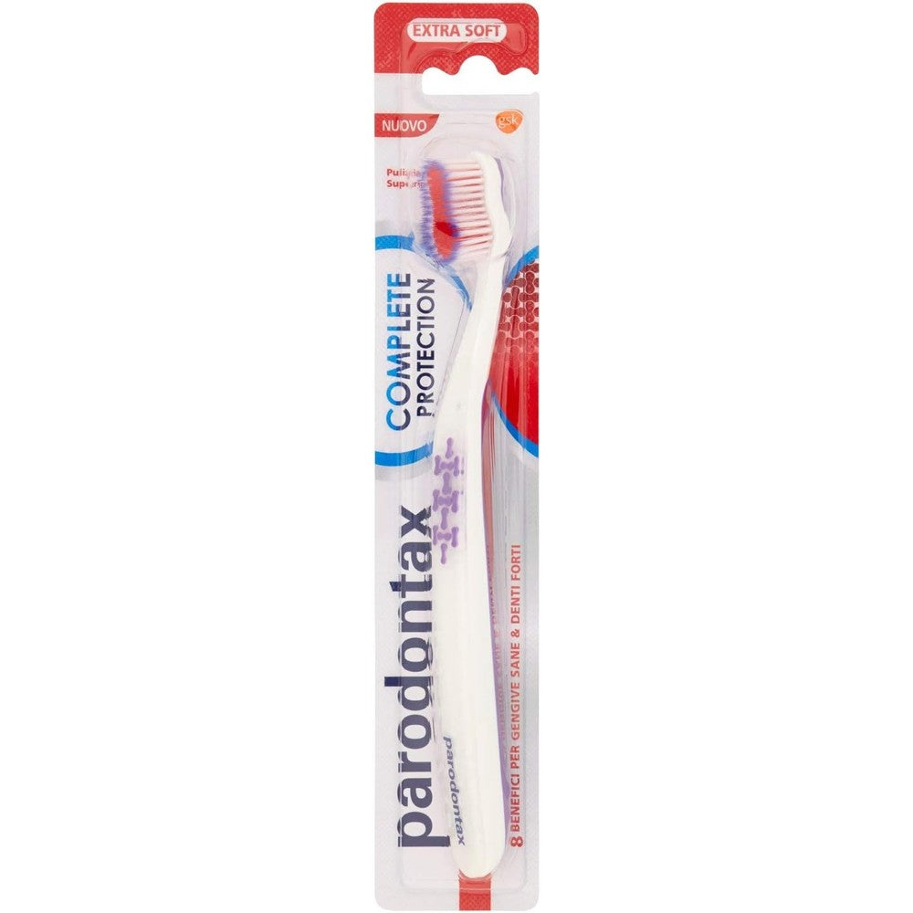 Parodontax Complete Protection Toothbrush extra soft packaging front view
