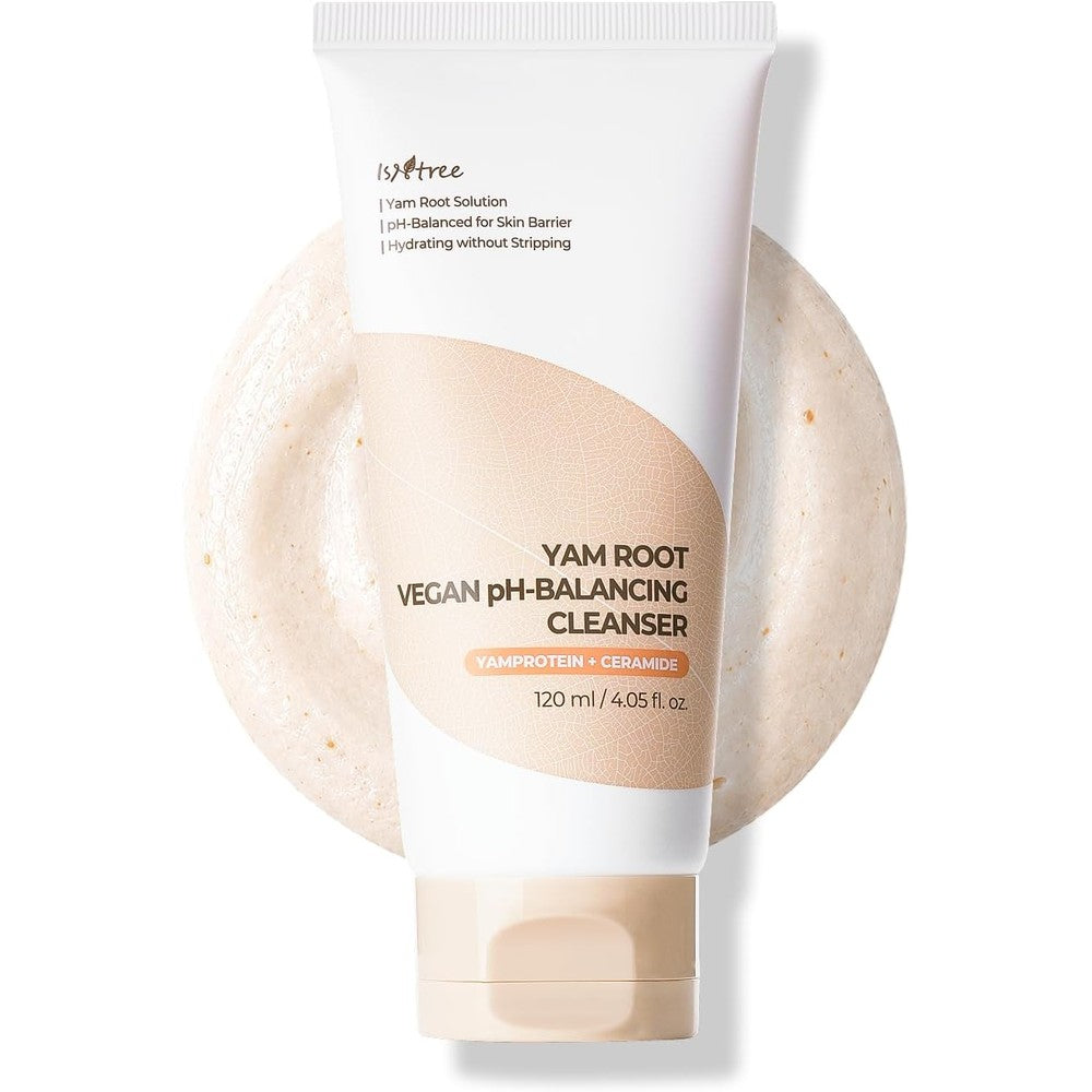 Isntree Yam Root Vegan pH Balancing Cleanser front bottle view