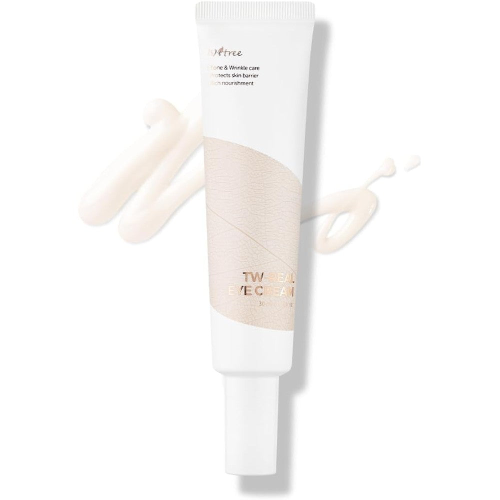IsNtree TW-REAL Eye Cream For Dark Circles And Fine Lines With Bifida Ferment Lysate 30 Milliliters 1.01 Fluid Ounce