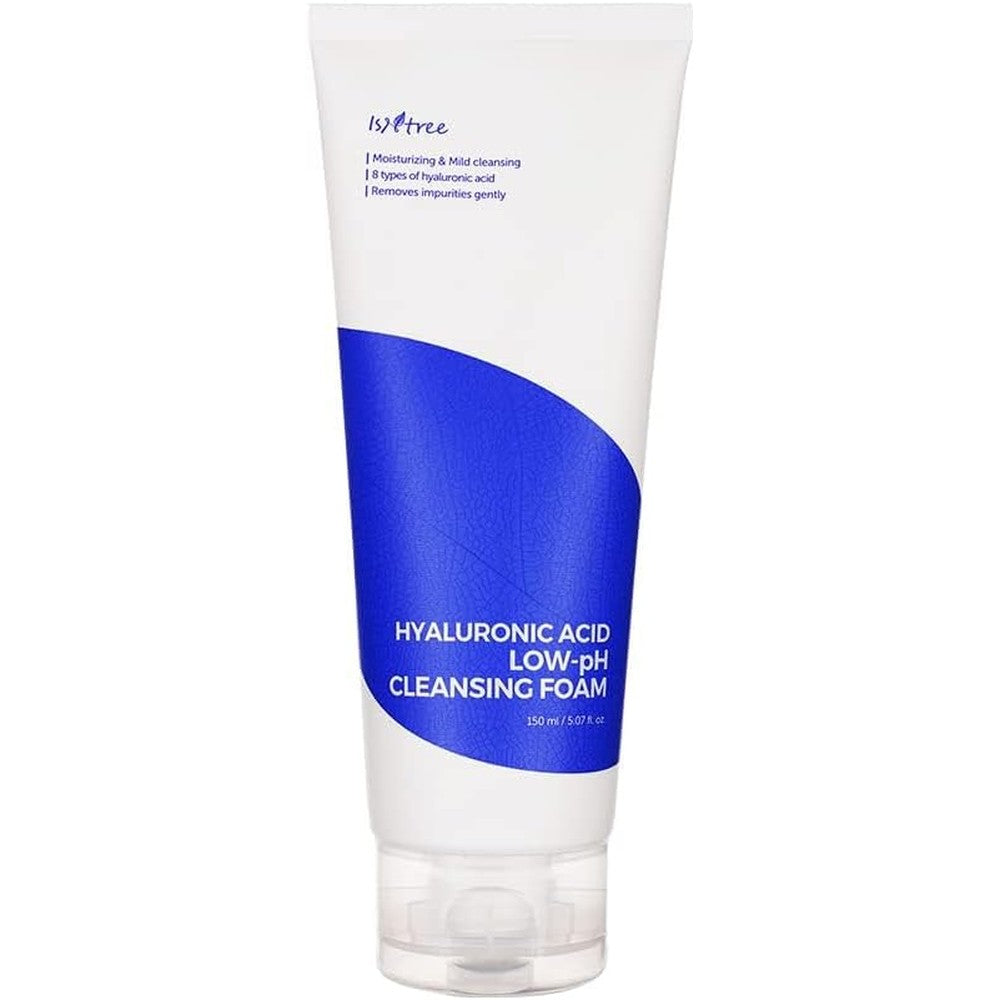 Isntree Hyaluronic Acid Low-Ph Cleansing Foam front view packaging