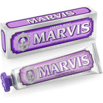 Marvis Jasmin Mint Toothpaste Tartar And Plaque Fighting Floral Mint Formula For Professional Oral Care 3.8 Ounce
