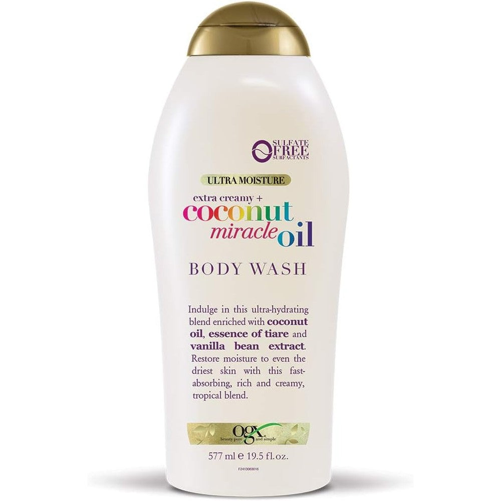 OGX Extra Creamy Coconut Miracle Oil Ultra Moisture Lotion front bottle view