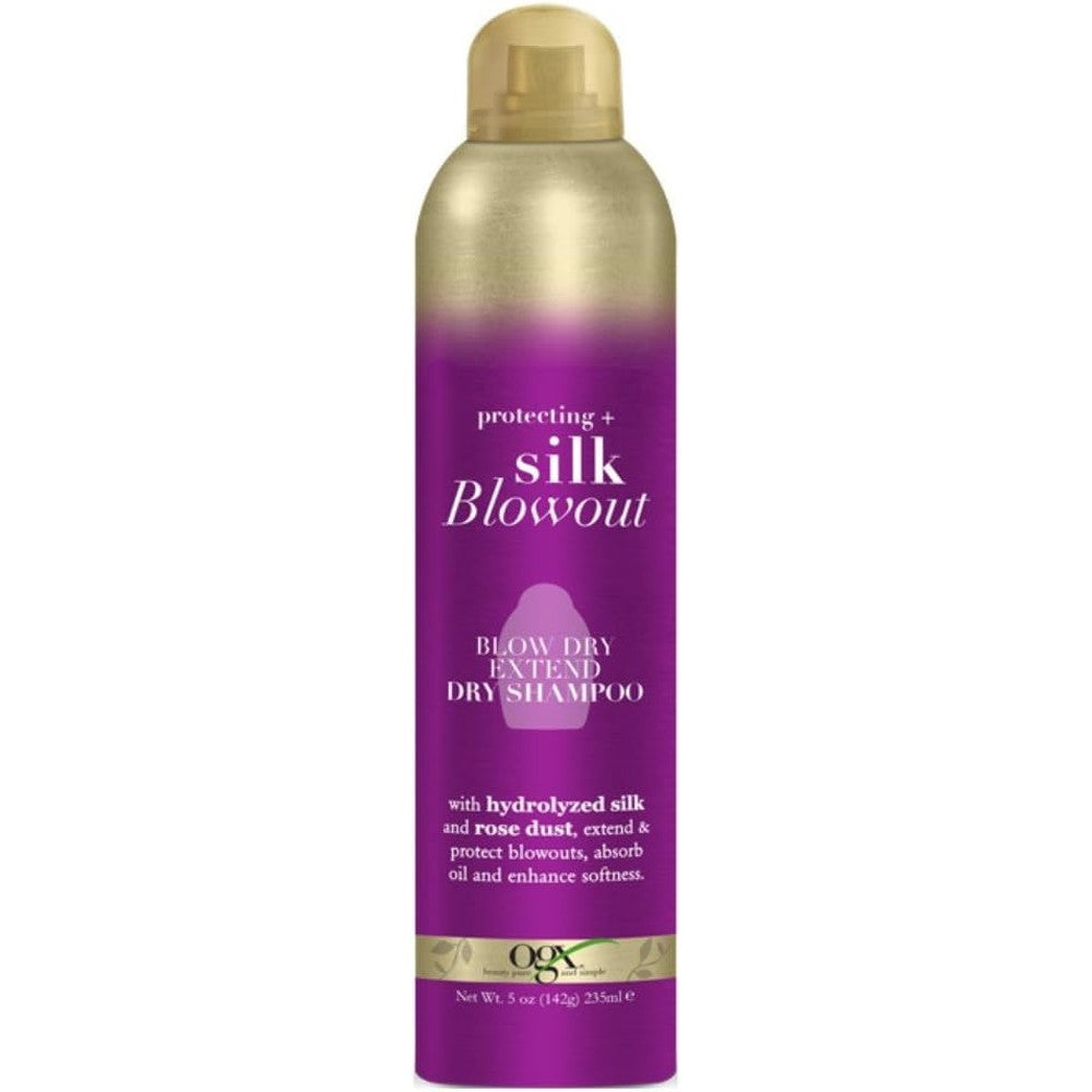 OGX Protecting And Silk Blowout Blow Dry Extend Dry Shampoo Pack of Two front view