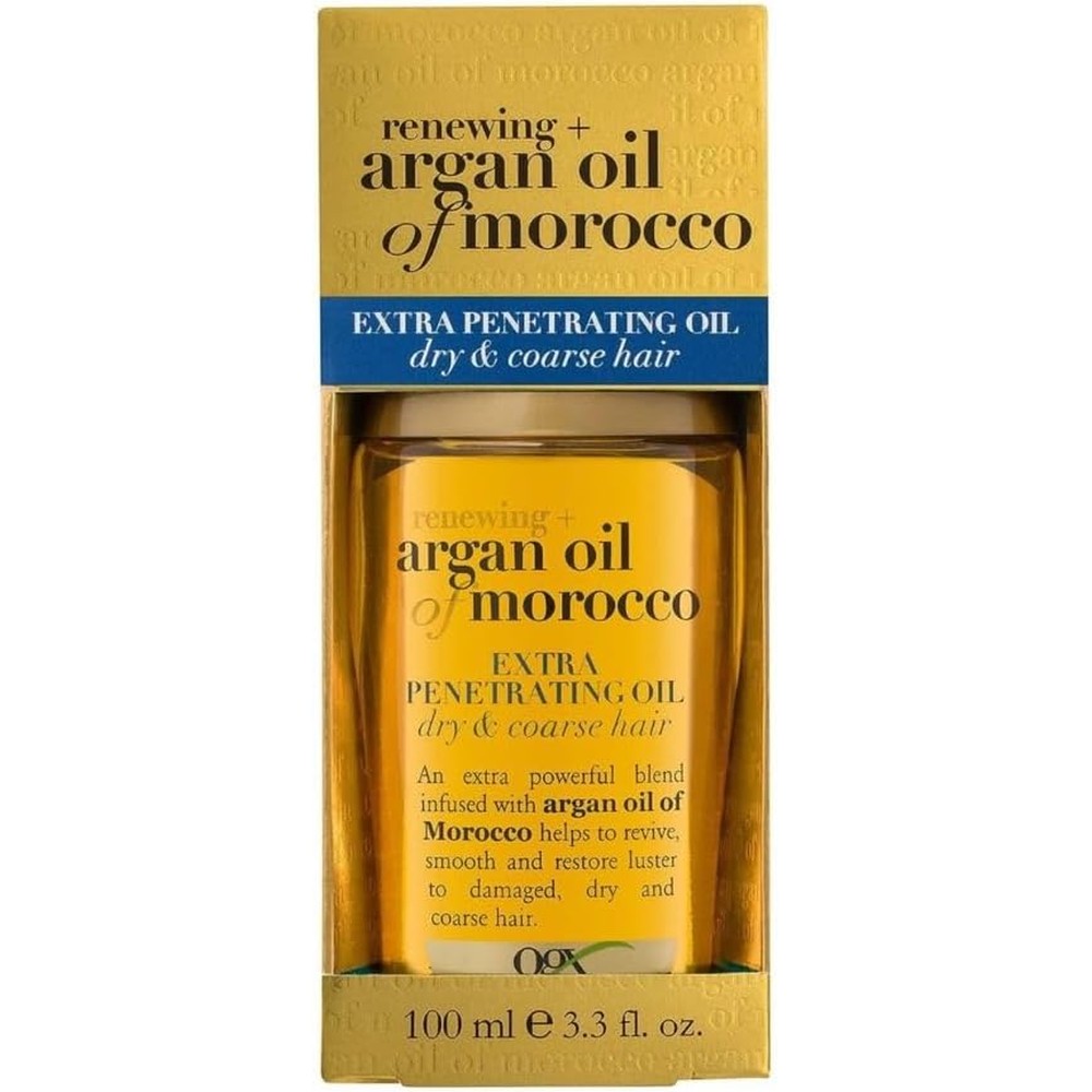 OGX Renewing Plus Argan Oil of Morocco Extra Penetrating Hair Oil 100ml front view