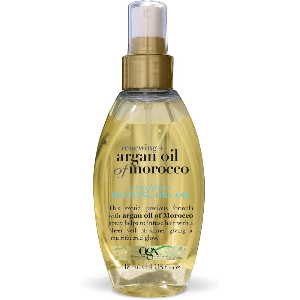 OGX Renewing Argan Oil of Morocco weightless dry oil bottle front view