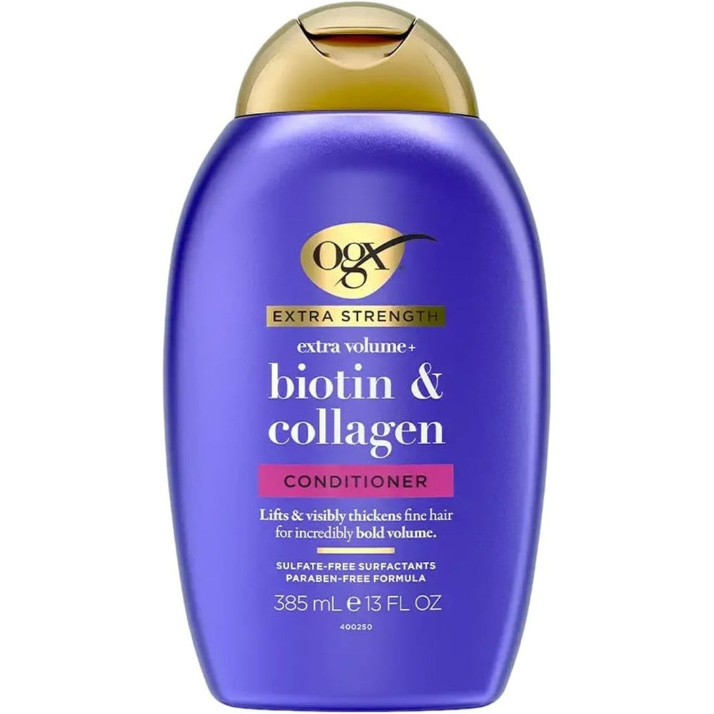 OGX Thick and Full Biotin and Collagen Extra Strength Volumizing Conditioner front view