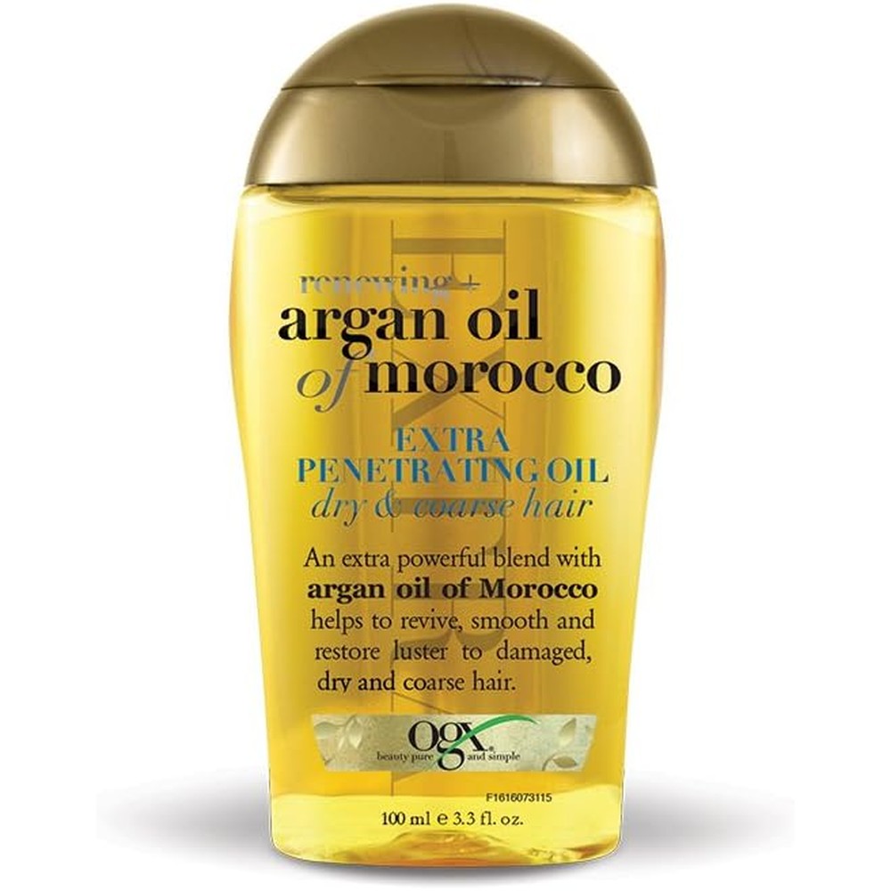 OGX Renewing Argan Oil of Morocco Extra Strength hair oil bottle front view