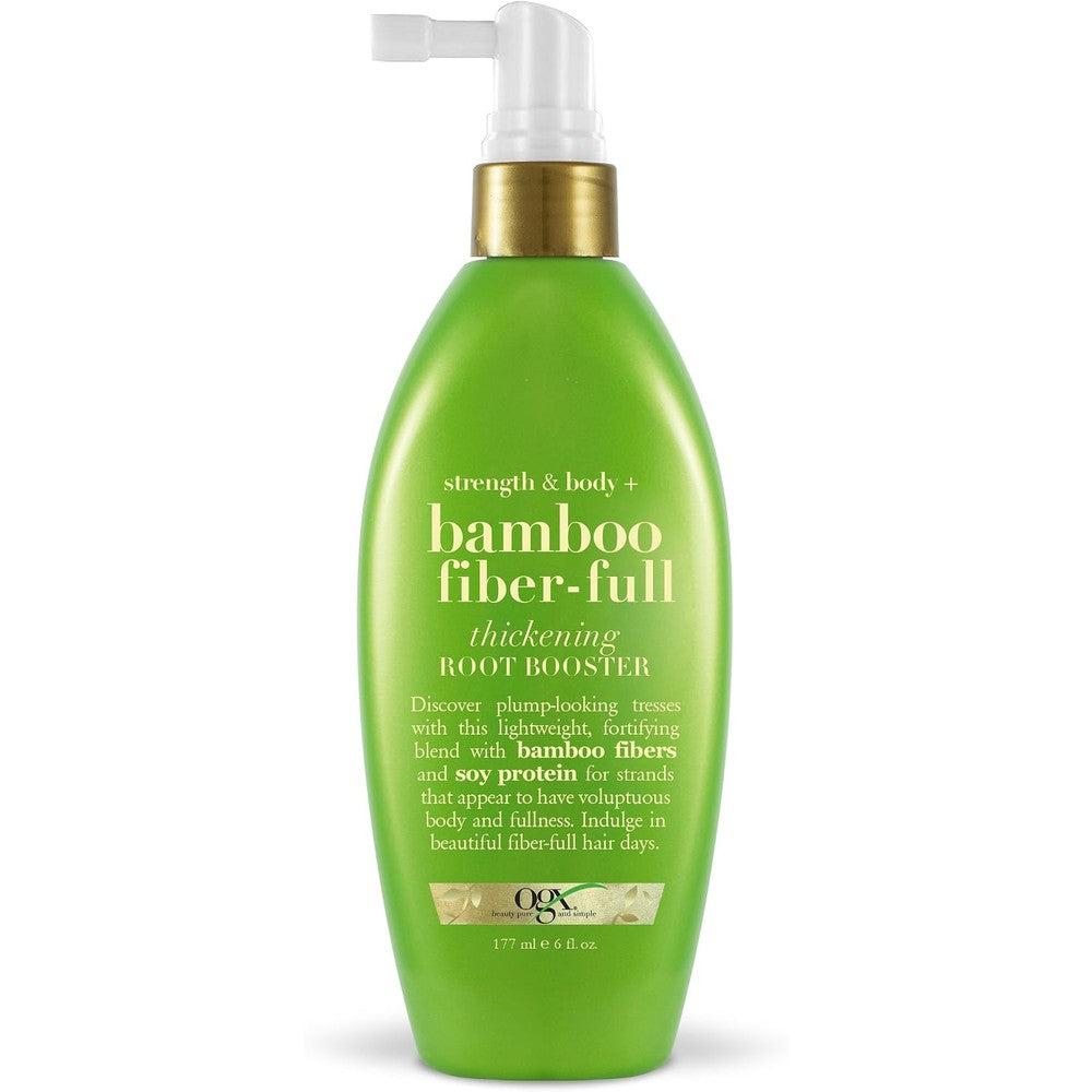OGX Strength And Body Plus Bamboo Fiber Full Thickening Root Booster 6 Fluid Ounces
